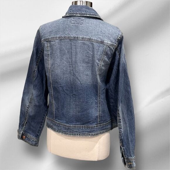 UNIVERSAL THREAD Women’s 90’s Baggy Trucker Jacket in the Size Large - Picture 6 of 12